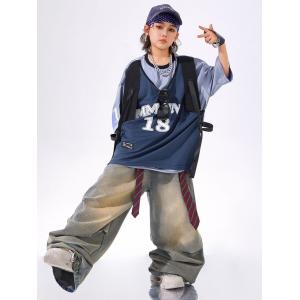 キッズダンス衣装 セットアップ ヒップホップ ...の詳細画像4