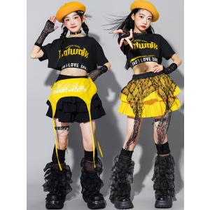 キッズダンス衣装 セットアップ ガールズ ヒッ...の詳細画像4