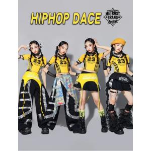 ダンス衣装 キッズ セットアップ ガールズ ヒ...の詳細画像1