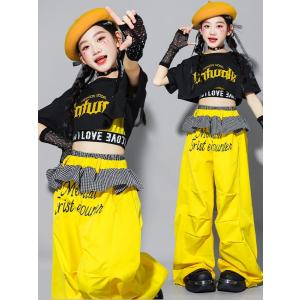 ダンス衣装 キッズ セットアップ ガールズ ヒ...の詳細画像2