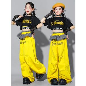 ダンス衣装 キッズ セットアップ ガールズ ヒ...の詳細画像3
