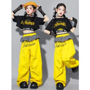 ダンス衣装 キッズ セットアップ ガールズ ヒ...の詳細画像4