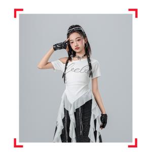 ダンス衣装 キッズ セットアップ K-POP ...の詳細画像4