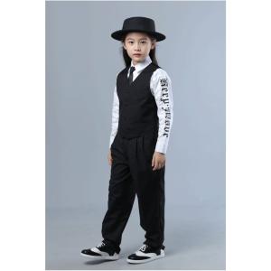 ロックダンス衣装 キッズ ダンス衣装 子供 大...の詳細画像1