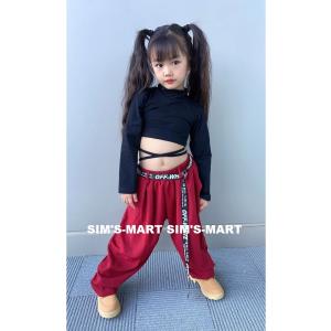 ダンスパンツ ダンス衣装 ヒップホップ ファッ...の詳細画像5