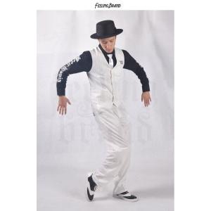 ロックダンス衣装 レディース メンズ 大人 ベ...の詳細画像5