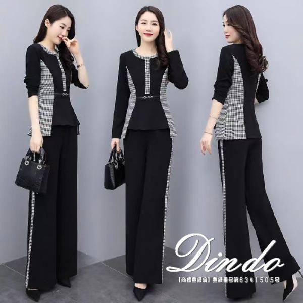 セットアップ レディース パンツ 30代 春 夏 40代 2枚組 上下セット トップス　カットソー ...