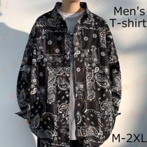 ペイズリー柄 シャツ メンズ 柄シャツ おしゃれ...の商品画像