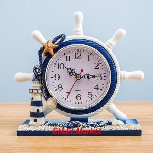 置き時計 スタンドクロック 碇 アナログ 壁掛...の詳細画像3