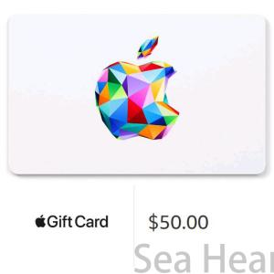 メール通知 USA版 iTunes $50 card ギフトカード コード