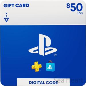 メール通知 USA 北米版 PSN $50分 コード プレイステーション