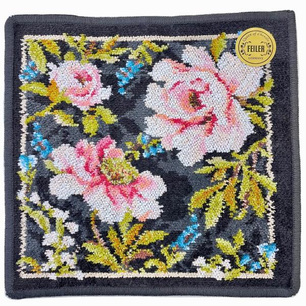 クリックポスト配送(送料１９８円) ラッピング不可 フェイラー ハンカチ FEILER コーラルチャ...