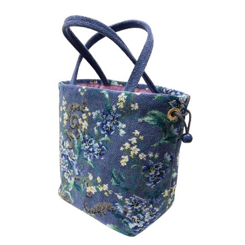 ・フェイラー 巾着型 バッグ FEILER エーデルブラウ ライトブルー EBL-252009-RB...