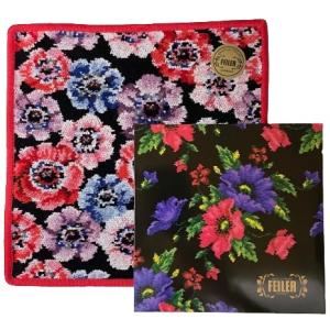 feiler（フェイラー） ・2枚組 フェイラー箱ラッピング ハンカチ