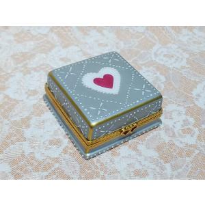 リモージュボックス　「チョコレートギフト・ＬＯＶＥ」　｜　Limoges Box　フランス製　磁器製...