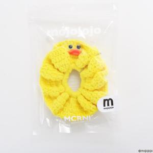 毛糸のシュシュストラップ マカロニエッジ モジ...の詳細画像4