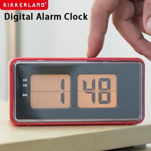 KIKKERLAND キッカーランド Digital Alarm Clock デジタルアラームクロック パタパタ時計 レトロ フリップクロック｜sincere-inc
