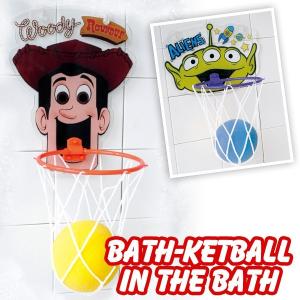 Bath-ketball バスケットボールインザバス トイストーリー　ウッディ エイリアン お風呂 スポンジ 置き場所 収納 おすすめ おしゃれ バスグッズ おもちゃ