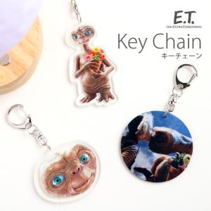 E.T. キーチェーン キーホルダー キャラクター かわいい 映画 スティーブン スピルバーグ ET E.T グッズ アクキー アクリルキーホルダー 雑貨 メール便OK