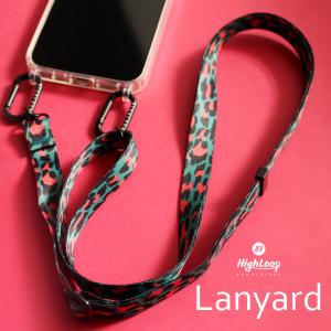ストラップ 首かけ ショルダー 紐 ネック HighLoop Lanyard ハイループ ランヤード スマホ 携帯 落下防止  メール便OK