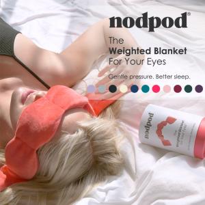 nodpod ノッドポッド スリープマスク アイマスク 安眠 睡眠 快適 睡眠環境 癒し 出張 旅行 キャンプ 仮眠 遮光性 目元リカバリー カリフォルニア｜sincere-inc