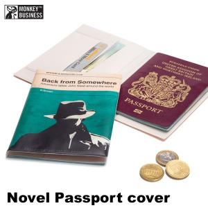 おもしろ 雑貨 MONKEY BUSINESSモンキービジネス Novel Passport cover ノベルパスポートカバー メール便OK｜sincere-inc