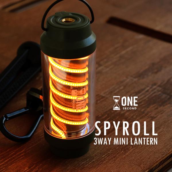 SPYROLL スパイロー ワンセカンド OneSecond LEDランタン ライト ランタン LE...