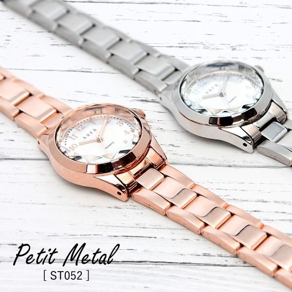 腕時計 プチメタル petit metal ST052 レディース カットガラス  メール便OK