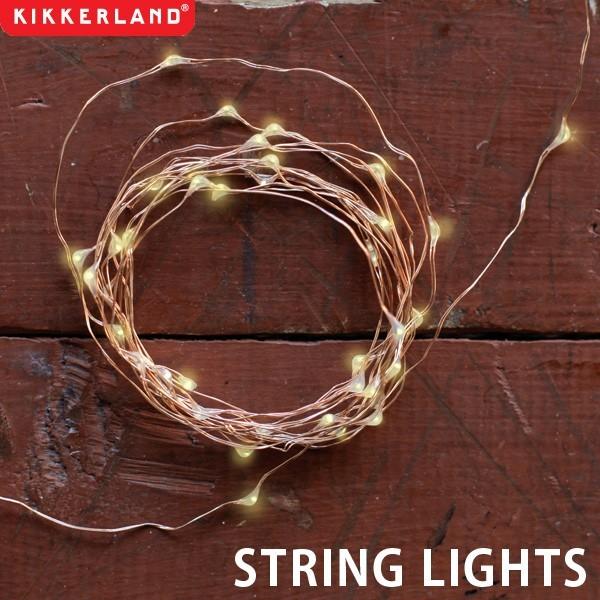 おもしろ 雑貨 KIKKERLAND キッカーランド STRING LIGHTS ストリングライト ...