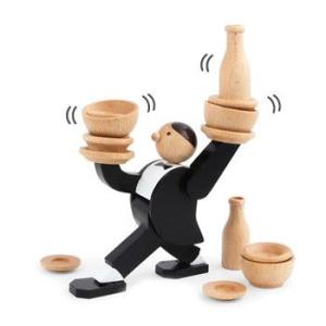 おもしろ 雑貨 スタッキングゲーム ドントティップザウェイター KIKKERLAND キッカーランド...