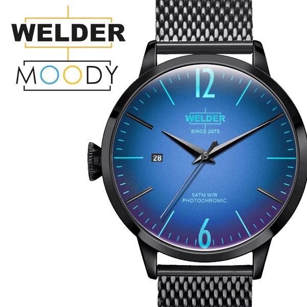 腕時計 ウェルダー ムーディー WELDER MOODY WRC807 42mm  偏光ガラス メッ...