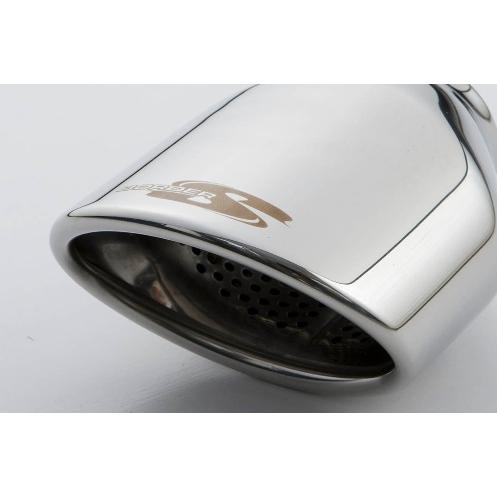 5次元 デミオ DBA-DE3FS マフラー 右側シングル オールステンレス BOZ1103 5ZI...