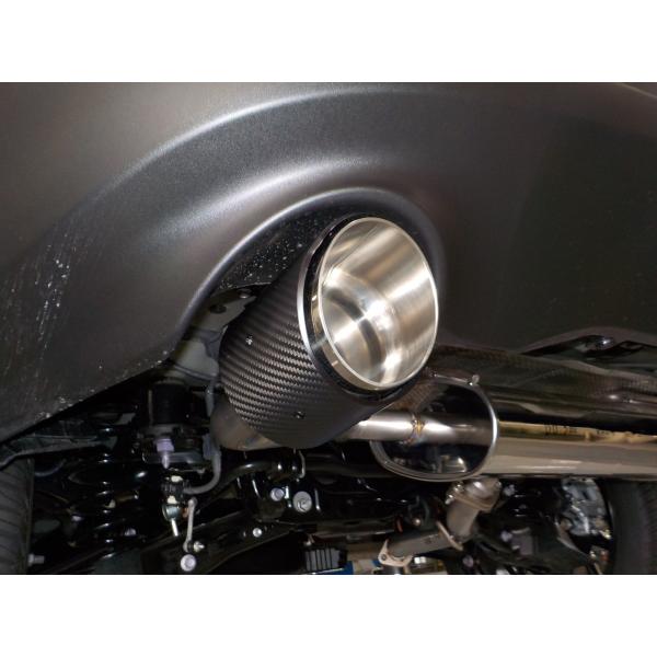 5次元 ハリアー 6AA-AXUH80 マフラー 左右シングル AS-T-015CBT 5ZIGEN...