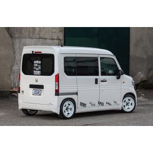 ホンダ（HONDA） N-VAN/JJ1/JJ2：純正 フードラッピング（艶消し