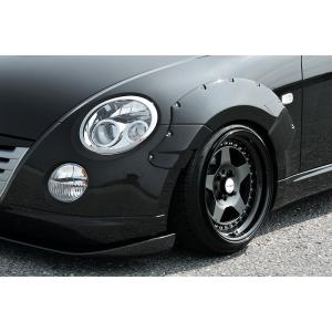 KLC ケイエルシー コペン L880K ワイドフェンダーキット フロント FRP