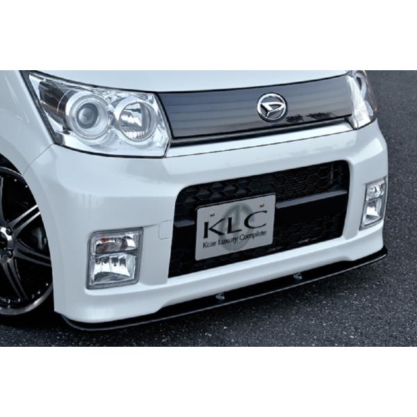 ケイエルシー ムーヴカスタム L175 L185 MC後 フロントアンダーリップ 未塗装 KLC I...