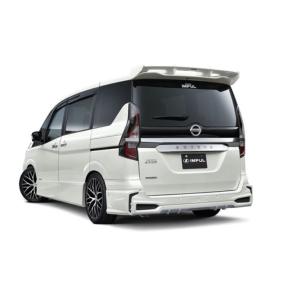 IMPUL｜インパル｜リアウィング｜C27 セレナ｜未塗装 IMPUL（インパル） セレナ C27 後期 リアウィング ウイング FRP 未塗装