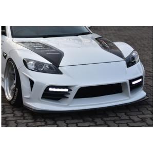 ウェーバースポーツ RX-8 SE3P 後期 フロントバンパー FRP 未塗装 WEBER SPOR...