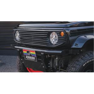 ジムニー JIMNY WORLD samuraiフロントグリル 全マットブラック