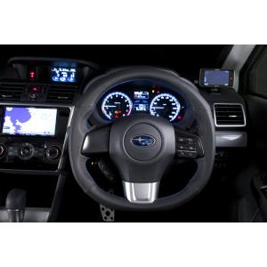 ダムド ステアリング スバル レガシィ BM BR D〜 DAMD SS360-D ブルー