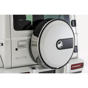 ダムド ジムニーノマド JC74 スペアタイヤカバー ステンレスバンド 未