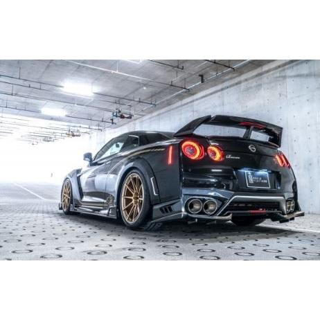 ロウェン GT-R GTR R35 後期 リヤウイング ウイング Ver.2 FRP 未塗装 1N0...