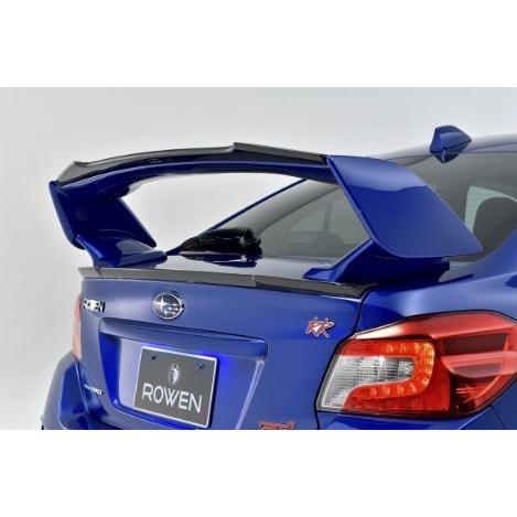 ロウェン WRX STI S4 VAB VAG 前期 リヤガーニーフラップ FRP 未塗装 1S00...