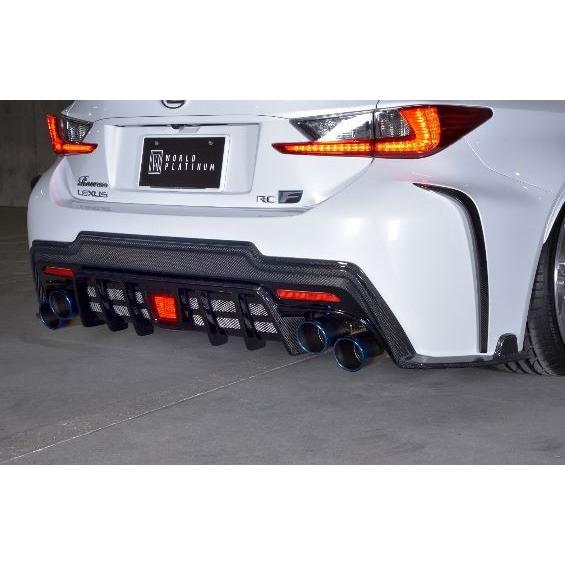 ロウェン レクサス RC-F USC10 リヤバンパーディフューザー CARBON+FRP 未塗装 ...