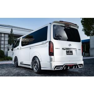ハイエース 200系 4型 リアライナーパネル 未塗装 SADカスタムジャパン