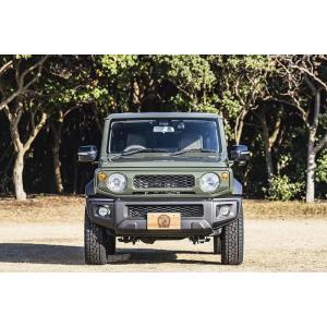 ジムニーシエラ JB74W カラードグリル MUJIタイプβ ABS製 塗装済 ジャングルグリーン ...