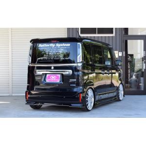 スペーシアカスタム MK53S リアフラップスポイラー エアロパーツ