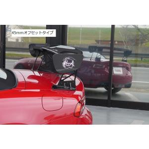 乱人 124 スパイダー 3Dカーボン GTウィング ウイング 1350mm カーボン