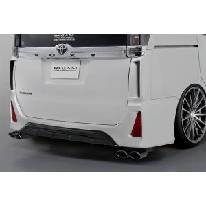 ロジャム ヴォクシー 80系 ZRR8W 前期 リアディフューザー ABS 塗装済み 20-rdf-...