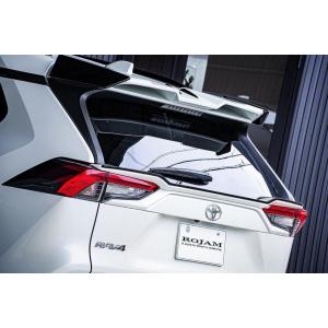 ロジャム RAV4 ラブ4 50系 MXAA5 AXAH5 リアゲートスポイラー FRP 未塗装 2...
